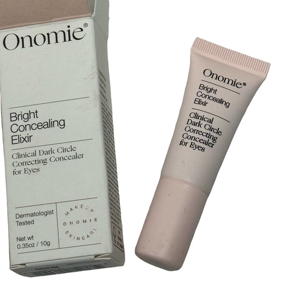 Onomie Bright Concealing Elixir Dark Circle Corrector in Tan Warm 0.35oz/ 10g - Picture 1 of 5